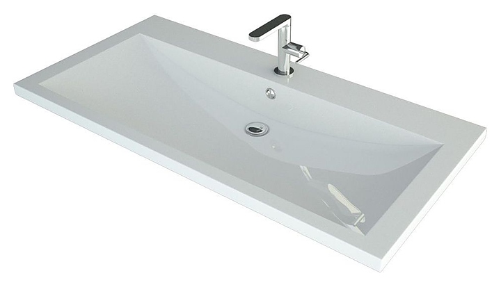 Раковина Art&Max AM-LAV-1000-MR-A 100х48 см