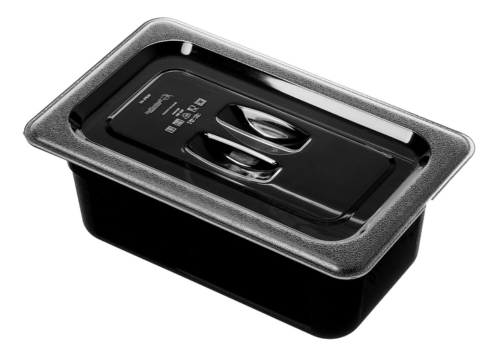 Крышка для гастроемкости Gastroplast 79788 GN 1/4 (265х162 мм) поликарбонат, прозрачная