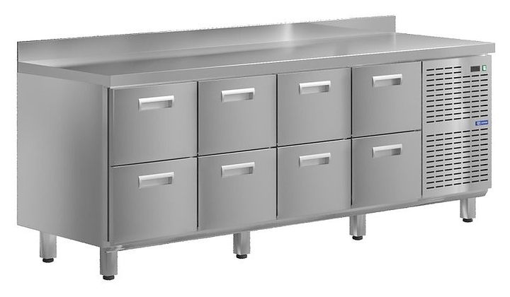 Стол холодильный KAYMAN КСХ-2222/60 (8 ящиков)