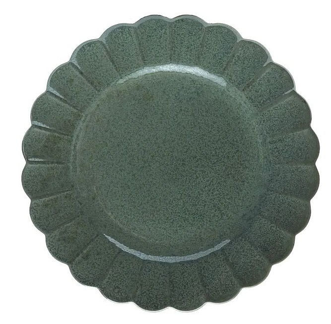 Тарелка десертная Oxford FLORA HORTENCIA 152476 d 22 см светло-зеленый