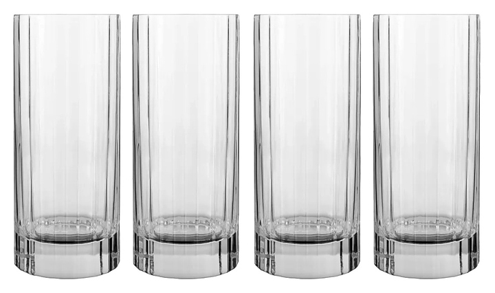Набор стаканов для воды Luigi Bormioli A10824GTY021990 BIBITA Bach 480 мл, 4 шт, хрусталь