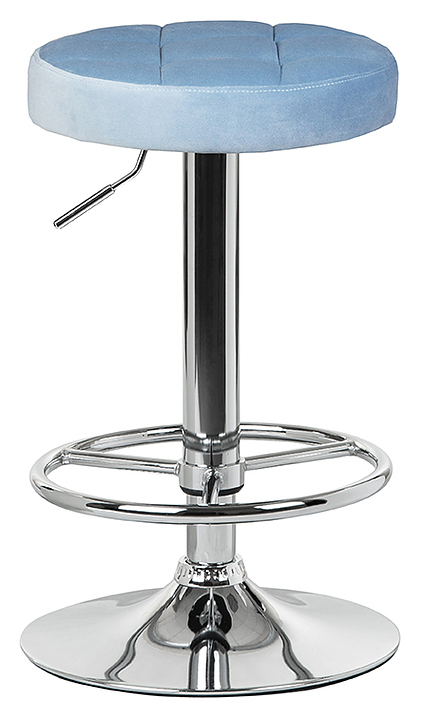 Табурет барный DOBRIN 5008-LM BRUNO (пудрово-голубой)