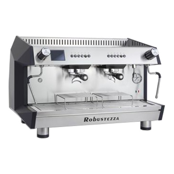 Кофемашина ROBUSTEZZA BZA2E высокие группы+экономайзер, мультифазная, черная