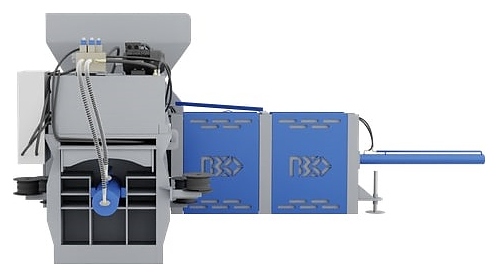 Пресс гидравлический горизонтальный ПЗО А80 автоматический