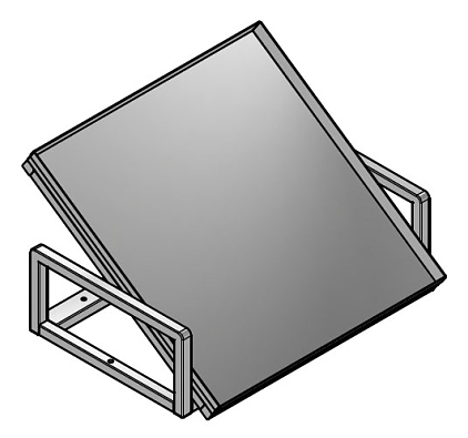 Полка для посудомоечных кассет Enigma Е-ПНН1-05.585.15/ПММ/430-1.0/01