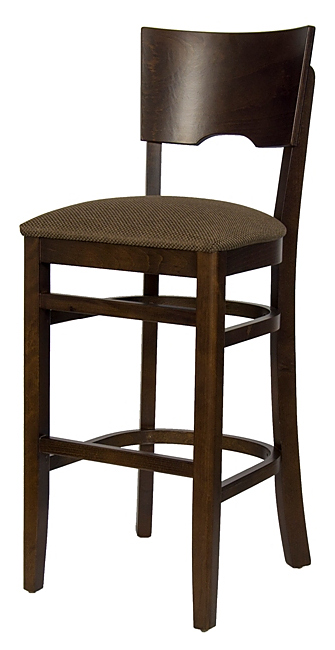 Стул барный BentWood Йорк барный дерево мягкое сиденье