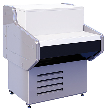 Прилавок кассовый CRYSPI Octava U New KNP 700 (с боковинами)