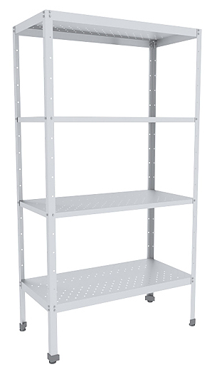 Стеллаж кухонный ПищТех Стандарт СКК-9/4 СНК-П