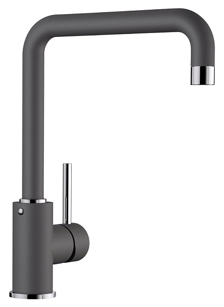 Смеситель для кухни Blanco Mili Silgranit 525132 тёмная скала