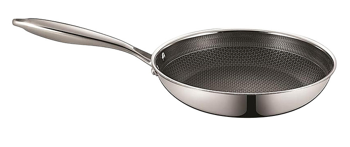 Сковорода P.L. Proff Cuisine New Kitchen Grid 81280251 d 24 см h 5 см нержавеющая сталь, индукция