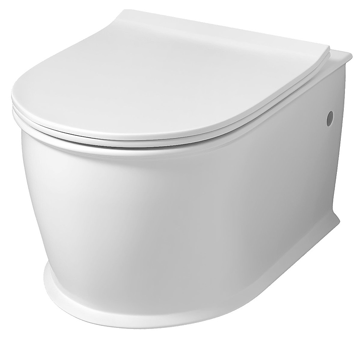 Унитаз подвесной с крышкой-сиденьем Grossman Retro GR-4482S белый