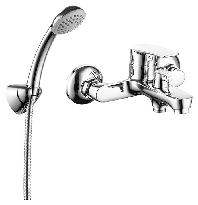 Смеситель для ванны и душа настенный Milardo Horizont HORSB02M02