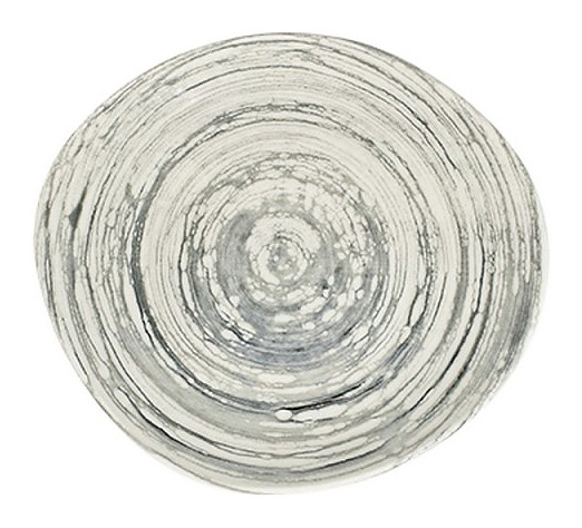 Тарелка основная ID Fine Swirl Grey Pebble PBL27DZ-ID1001 27 см