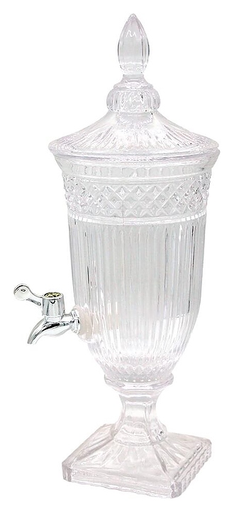 Диспенсер для холодных напитков P.L. Barbossa BKDP0027 B'Guys 5 л d=19,3 см h=51 см (стекло)