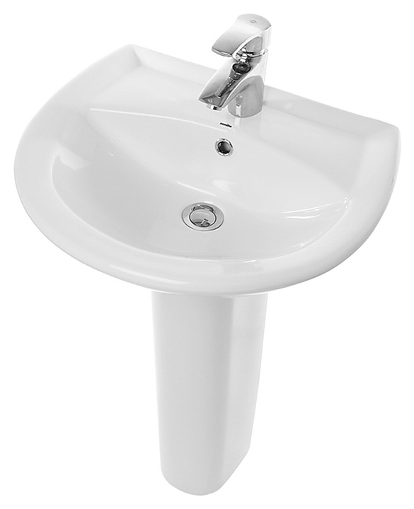 Раковина подвесная Sanita Аттика 55 ATC55SAWB01 55х47 см