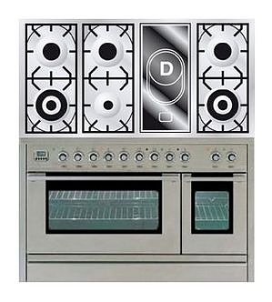 Духовка с варочной панелью ILVE PSW-120V-MP