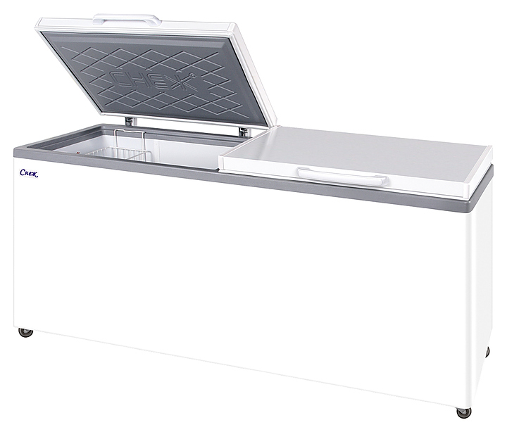 Ларь морозильный Снеж МЛК-800 (нерж. крышка)