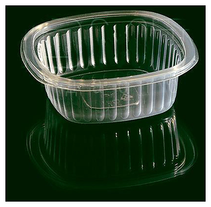 Контейнер под запайку Россия PP 136х136х58, 500 мл круглый прозрачный, 720 шт