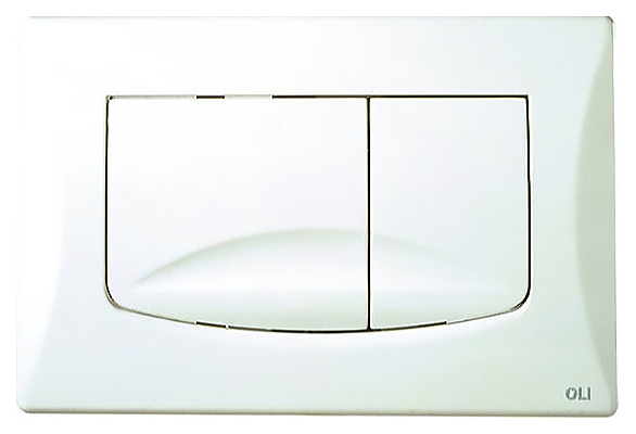 Кнопка смыва OLI RIVER 638501, белая