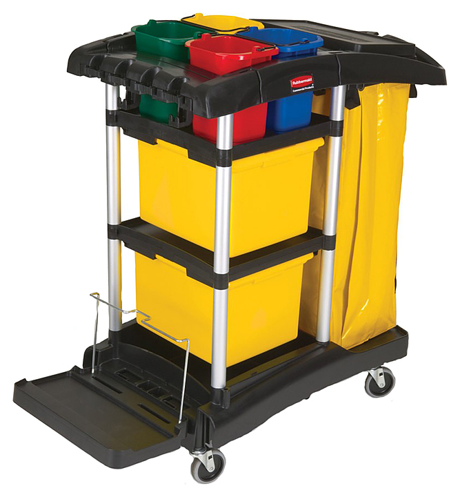 Тележка для уборки Rubbermaid FG9T7400BLA