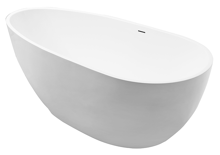 Ванна Grossman Fly GR-1102M 170x80 см, акрил, белая матовая