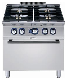 Плита газовая Electrolux Professional E7GCGH4CG0 (371002)