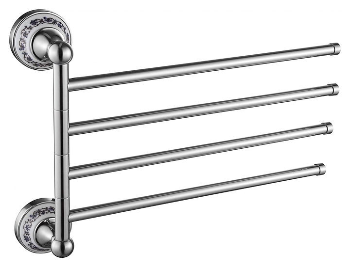 Полотенцедержатель четверной поворотный Savol S-06804A