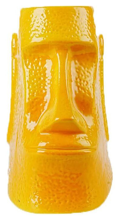 Бокал стакан для коктейля P.L. Barbossa Bad Guys Bar Тики 700 мл желтый