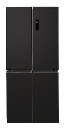 Холодильник Maunfeld Cross Door KITFit NO FROST MFF190NFB01 476 л 832х650х1905 мм черный