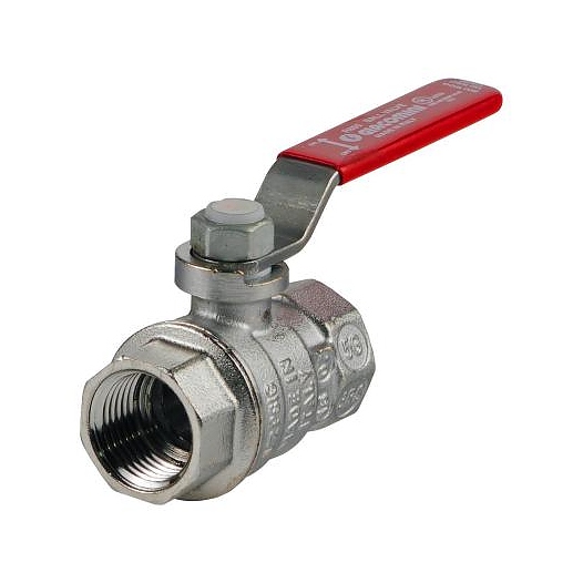 Кран шаровой Giacomini хром R850 Ду 80 Ру28 ВР полнопроходной рычаг