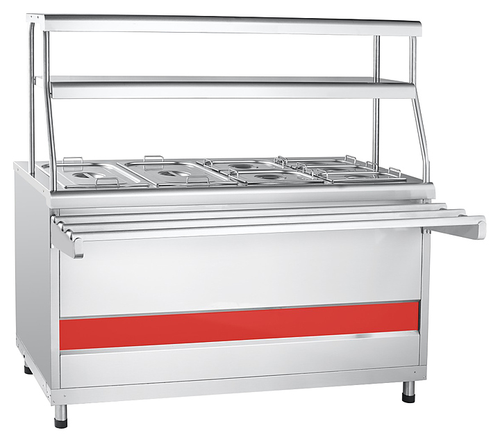 Мармит Abat ЭМК-70КМ-01 (нерж. столешница, 1 полка)