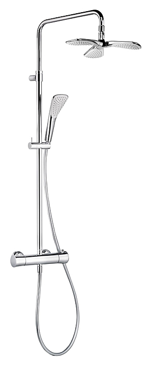 Душевая система с термостатом KLUDI Fizz 6709505-00 хром