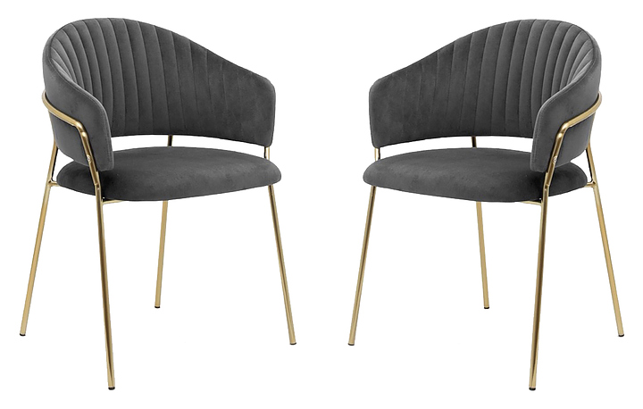 Стул Hesby Whispered Enchantment серый 2 шт.