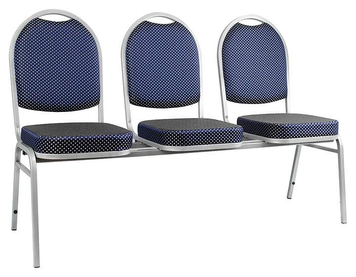 Секция из 3 стульев ChiedoCover Хит 25 мм экокожа