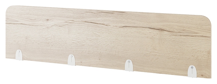 Верхний экран-перегородка КОБОР EV-180 white/natural (ЛДСП)