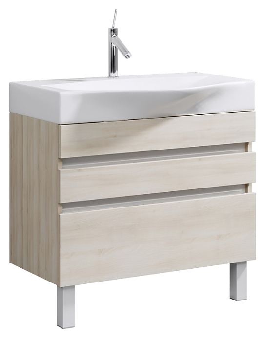 Тумба Aqwella Bergamo Ber.01.08/n/A 80 см, акация