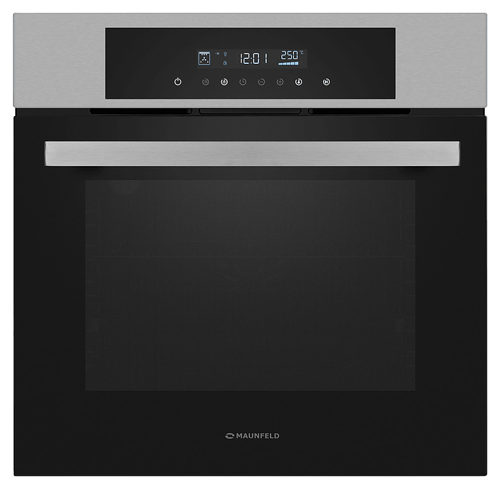 Духовой шкаф Maunfeld AEOD6063S черный / стекло / нерж. сталь
