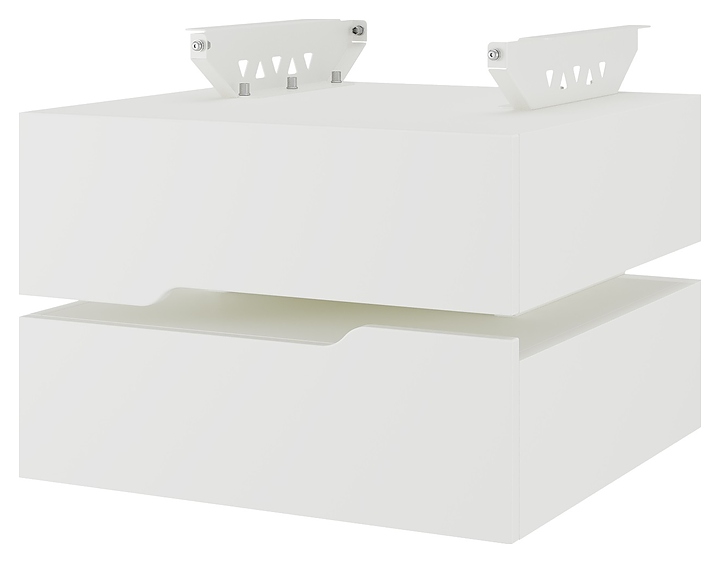 Тумба подвесная КОБОР T-2 white/premium