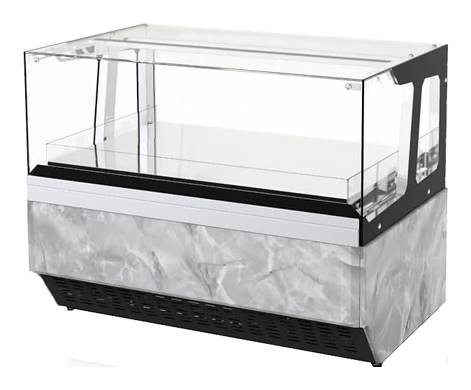 Витрина нейтральная ЧЗТО Celestium барная ювелирная XL 1100