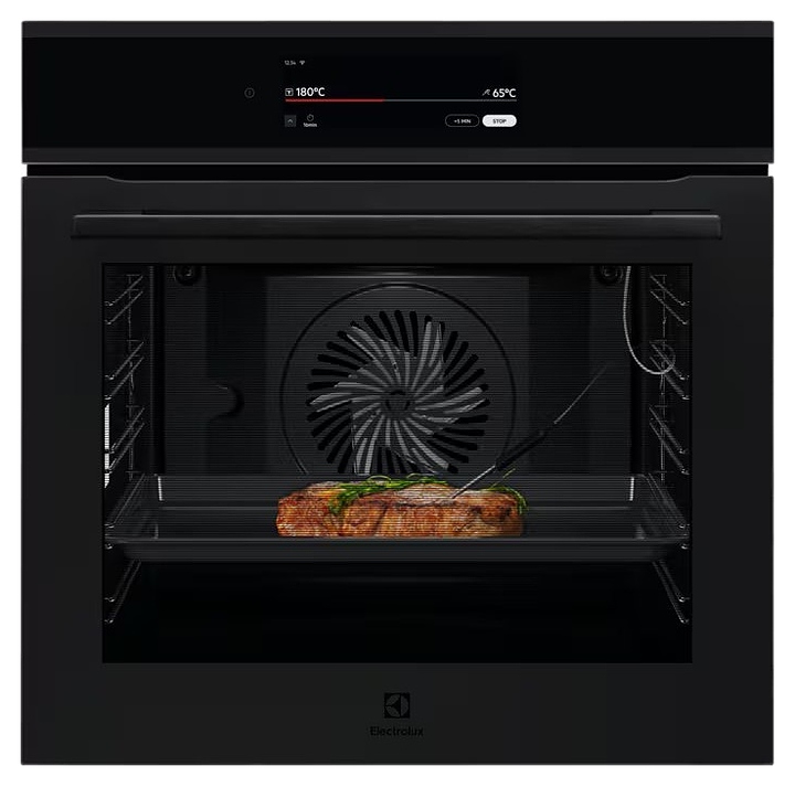 Духовой шкаф с пиролизом Electrolux EOE9P3ST черный / стекло
