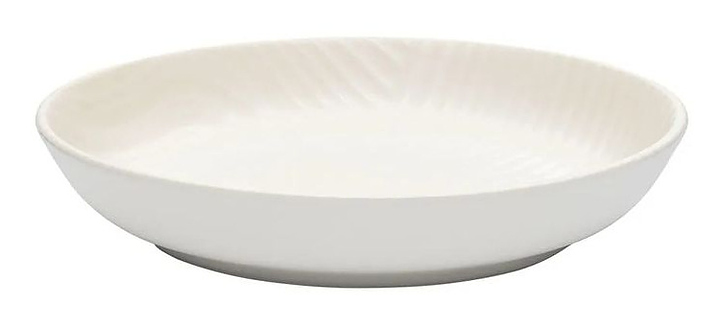 Тарелка суповая Oxford FLAT ZEN 151502 d 20,5 см белый