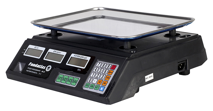Торговые весы Foodatlas ВТ-40Т