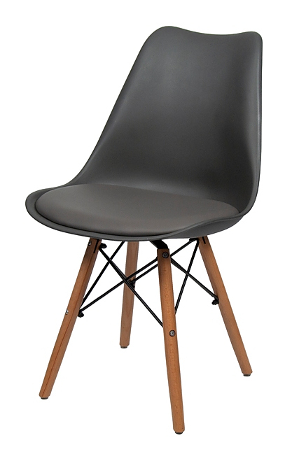 Стул BentWood Eames S/EMS темно-серый