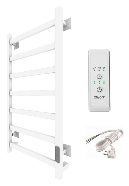 Полотенцесушитель электрический Тругор Пэк сп 20 кв 80х40 см, белый