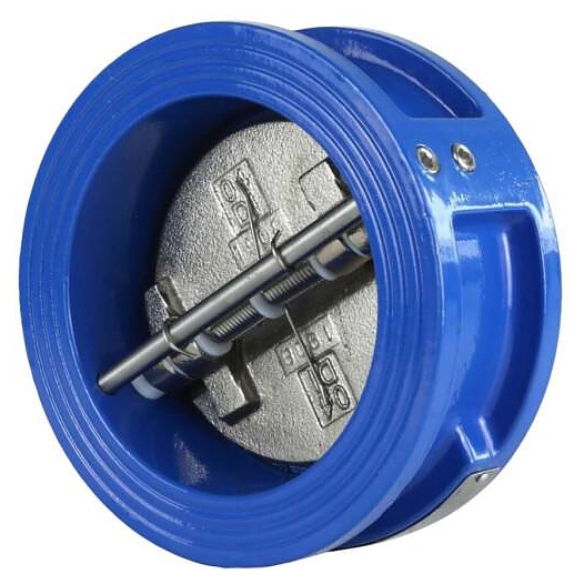 Клапан обратный Benarmo 2-створчатый Ду 300 Ру 10/16 межфланцевый, чугун, EPDM