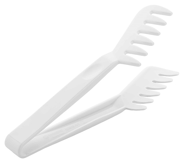 Щипцы для спагетти Gastroplast GMM-01 l=22 см (поликарбонат) белые