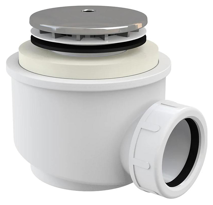 Сифон для душевого поддона AlcaPlast A47CR-50 хром