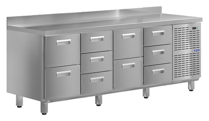 Стол холодильный KAYMAN КСХ-2323/70 (10 ящиков)