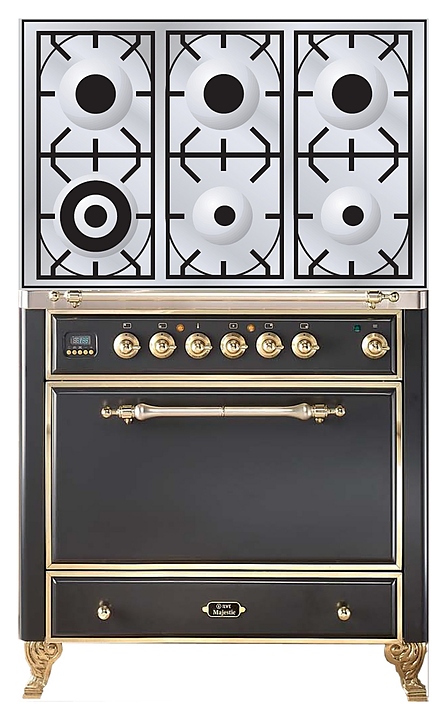 Газовая плита с духовым шкафом ILVE MC-906D-E3