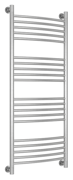 Полотенцесушитель водяной Сунержа Богема+ 120x50 см с выгнутой перемычкой, сатин